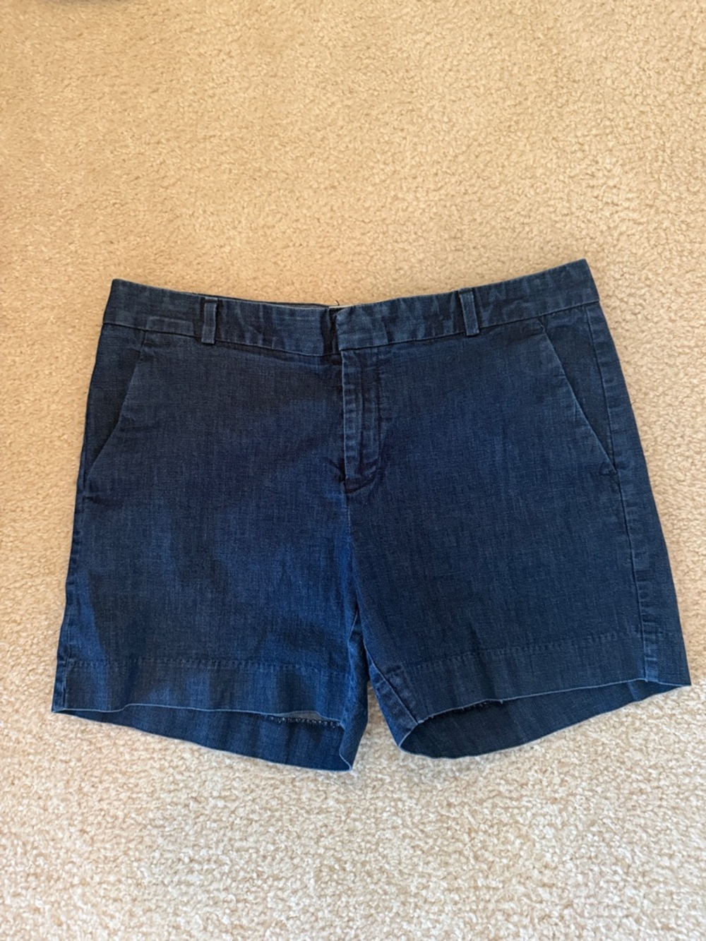 Banana Republic Factory Dark Blue Denim Shorts